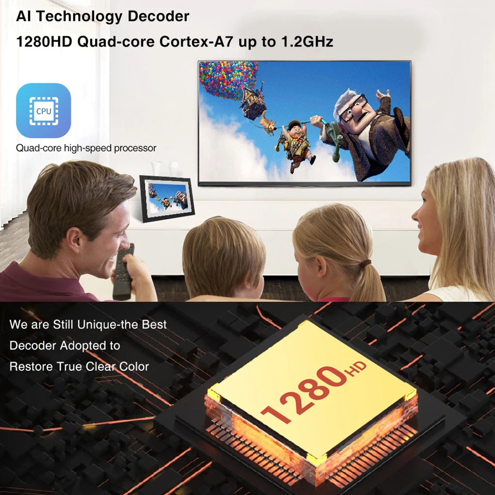 10 1-inch Screen Digital Photo Frame Home Living Room Bedroom Picture Video Wifi Photo Frame
10 1-inch Screen Digital Photo Frame Home Living Room Bedroom Picture Video Wifi Photo Frame