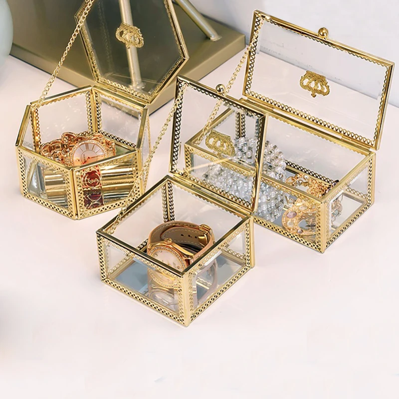 European Retro Jewelry Storage Box Simple Make Up Organizer Hairpin Earrings Ring Glass Box Organizadores De Maquillaje En
European Retro Jewelry Storage Box Simple Make Up Organizer Hairpin Earrings Ring Glass Box Organizadores De Maquillaje En