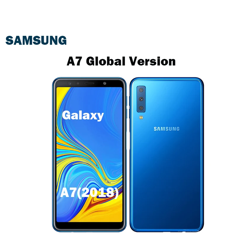 Samsung Galaxy Duos A7 (2018) A750F/DS Global Version 6.0" Unlocked Cell Phone 4GB RAM 64GB ROM 24MP Dual SIM Android Smartphone
Samsung Galaxy Duos A7 (2018) A750F/DS Global Version 6.0" Unlocked Cell Phone 4GB RAM 64GB ROM 24MP Dual SIM Android Smartphone