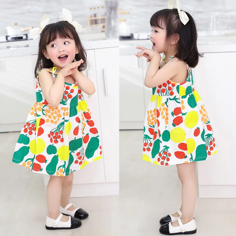 1-4 Years Baby Girls Sleeveless Flower Print Dresses Clothes Kids Summer Princess Dress Children Party Ball Pageant Dress Outfit
1-4 Years Baby Girls Sleeveless Flower Print Dresses Clothes Kids Summer Princess Dress Children Party Ball Pageant Dress Outfit