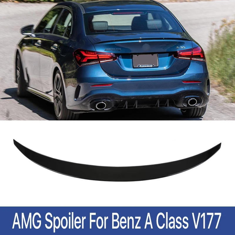 A@M-G For Mercedes Benz A Class V177 Sedan A180 A200 A250 Style Rear Trunk Air Spoiler Wing 2018 2019 2020 2021 Black
A@M-G For Mercedes Benz A Class V177 Sedan A180 A200 A250 Style Rear Trunk Air Spoiler Wing 2018 2019 2020 2021 Black