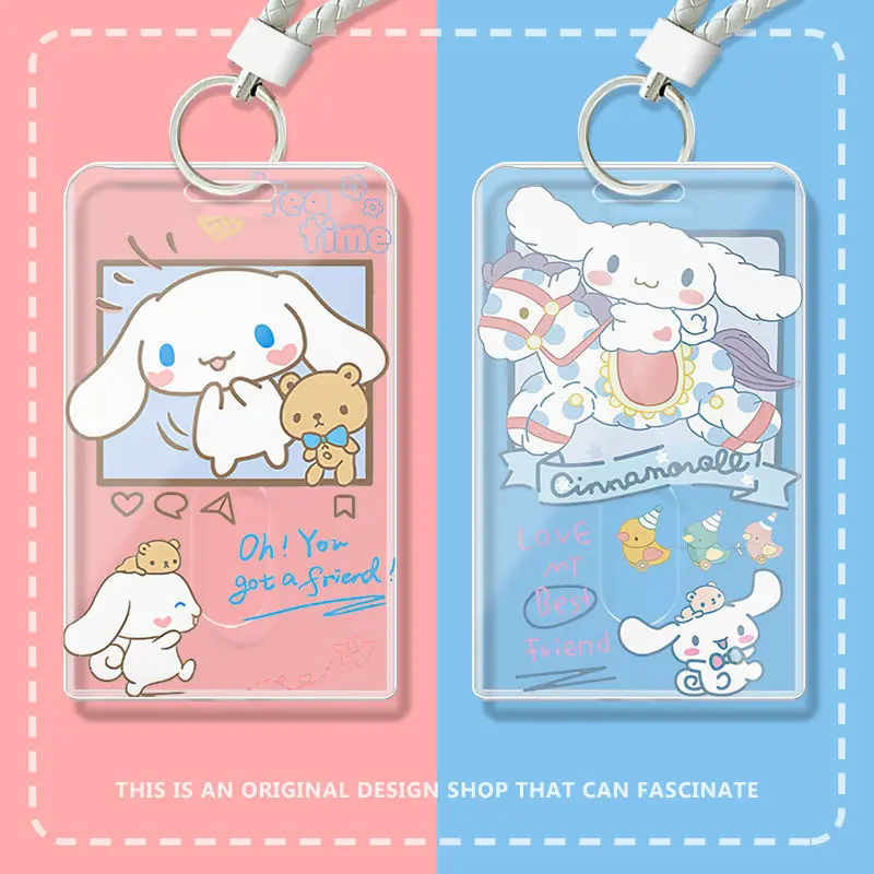 Cartoon Cute Cinnamoroll Transparent Card Cover Sanrio Kawaii Student Campus Bus Meal Card Sleeve Pendant Keychain Toy Girls
Cartoon Cute Cinnamoroll Transparent Card Cover Sanrio Kawaii Student Campus Bus Meal Card Sleeve Pendant Keychain Toy Girls