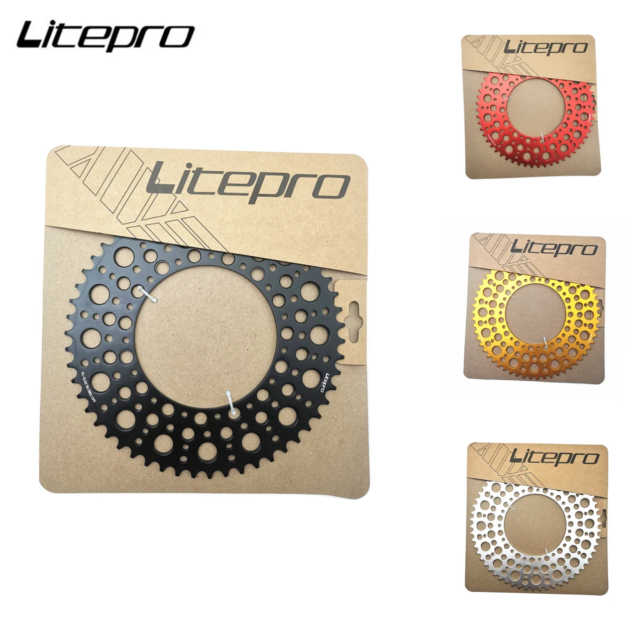 Litepro Starry Sky Chainring 54T 56T 58T Crankset Folding Bike Alloy Chainwheel 130BCD Sprocket For Brompton Bicycle Parts
Litepro Starry Sky Chainring 54T 56T 58T Crankset Folding Bike Alloy Chainwheel 130BCD Sprocket For Brompton Bicycle Parts
