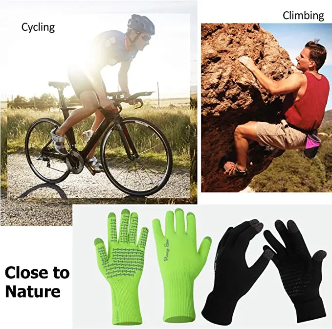 RANDY SUN Touch Screen Waterproof 1 Pair Gloves Motorcycle Climbing Snow Skiing Cycling Outdoor Sports Work Fishing Boating
RANDY SUN Touch Screen Waterproof 1 Pair Gloves Motorcycle Climbing Snow Skiing Cycling Outdoor Sports Work Fishing Boating