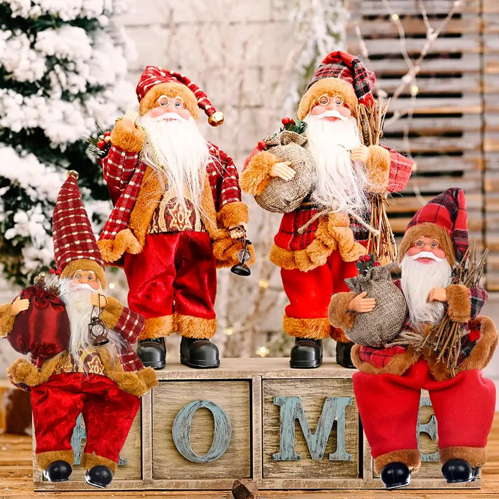 New Year 2023 Santa Claus Doll 2022 Christmas Tree Ornament Merry Christmas Decorations 2023 For Home Decoration Noel Gifts
New Year 2023 Santa Claus Doll 2022 Christmas Tree Ornament Merry Christmas Decorations 2023 For Home Decoration Noel Gifts