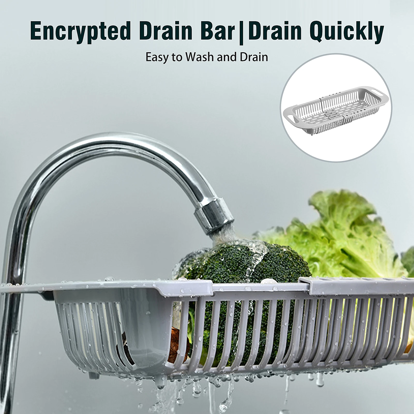 Retractable Kitchen Sink Drain Basket Dish Drainer Fruit Vegetable Washing Basket Kitchen Accessories Shelf Storage Rack
Retractable Kitchen Sink Drain Basket Dish Drainer Fruit Vegetable Washing Basket Kitchen Accessories Shelf Storage Rack