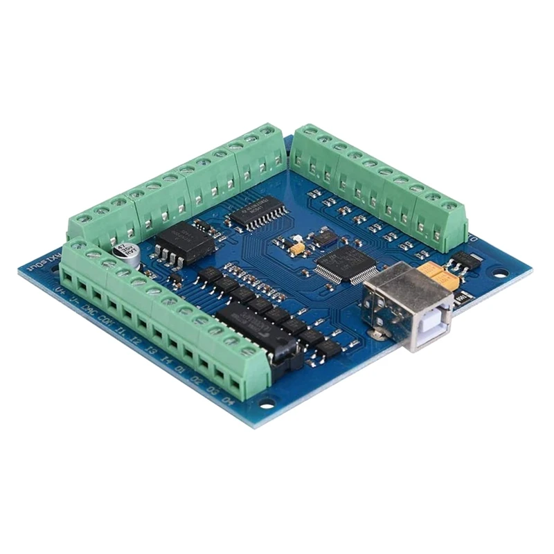 NEW-MACH3 Motion Card 4 Axis USB CNC Motion Controller Card Breakout Board For Engraving 100 Khz
NEW-MACH3 Motion Card 4 Axis USB CNC Motion Controller Card Breakout Board For Engraving 100 Khz