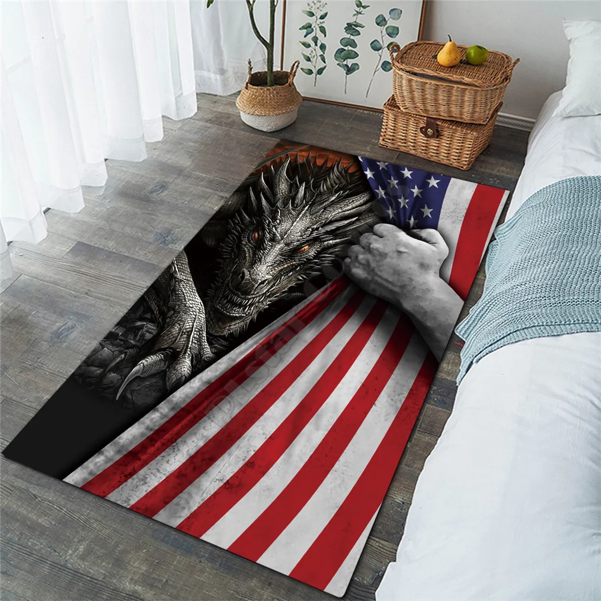 America Dragon Rug 3D All Over Printed Rug Witch Rug Star Rug Non-slip Mat Dining Room Living Room Soft Bedroom Carpet
America Dragon Rug 3D All Over Printed Rug Witch Rug Star Rug Non-slip Mat Dining Room Living Room Soft Bedroom Carpet