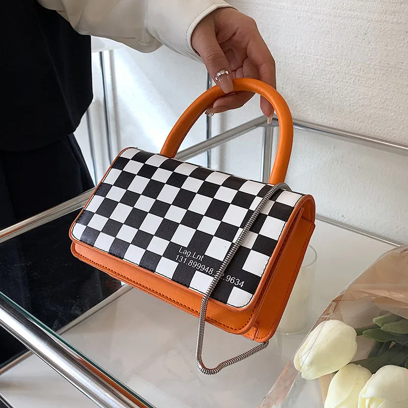 Plaid Mini Small PU Leather Shoulder Crossbody Bags for Women 2022 Summer Fashion Chain Handbags and Purses Ladies Travel Totes
Plaid Mini Small PU Leather Shoulder Crossbody Bags for Women 2022 Summer Fashion Chain Handbags and Purses Ladies Travel Totes