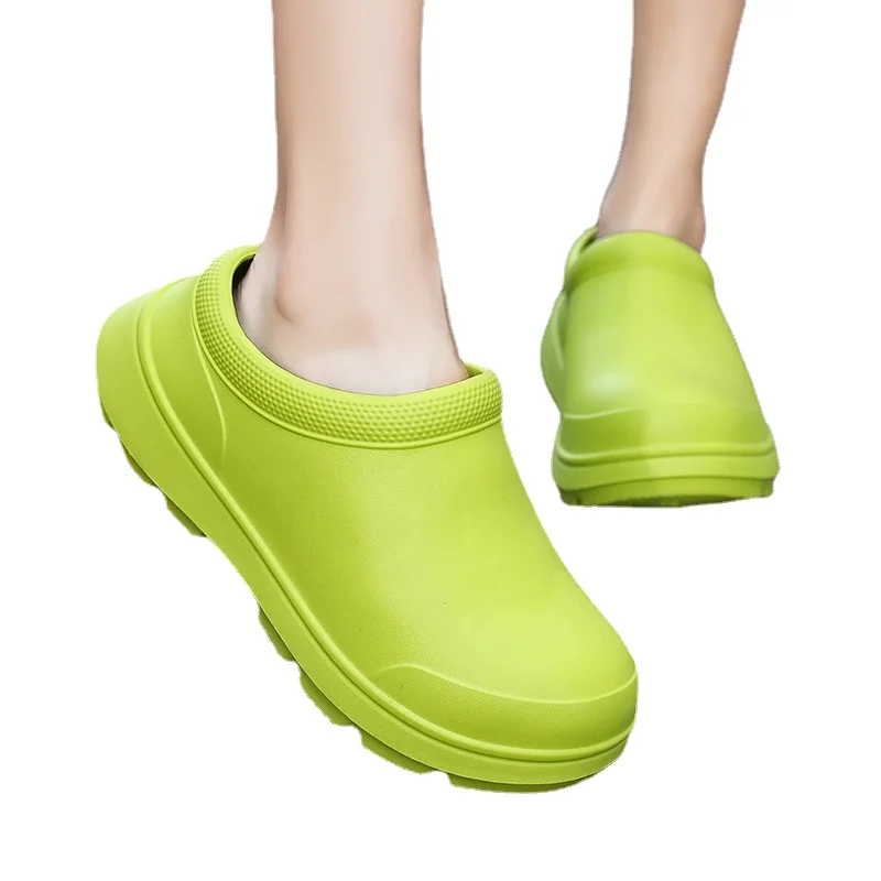 Ladies' rain boots with Anti-Slip Sole Women's rainproof footwear and EVA Insole Female waterproof shoes for All Seasons 
Ladies' rain boots with Anti-Slip Sole Women's rainproof footwear and EVA Insole Female waterproof shoes for All Seasons