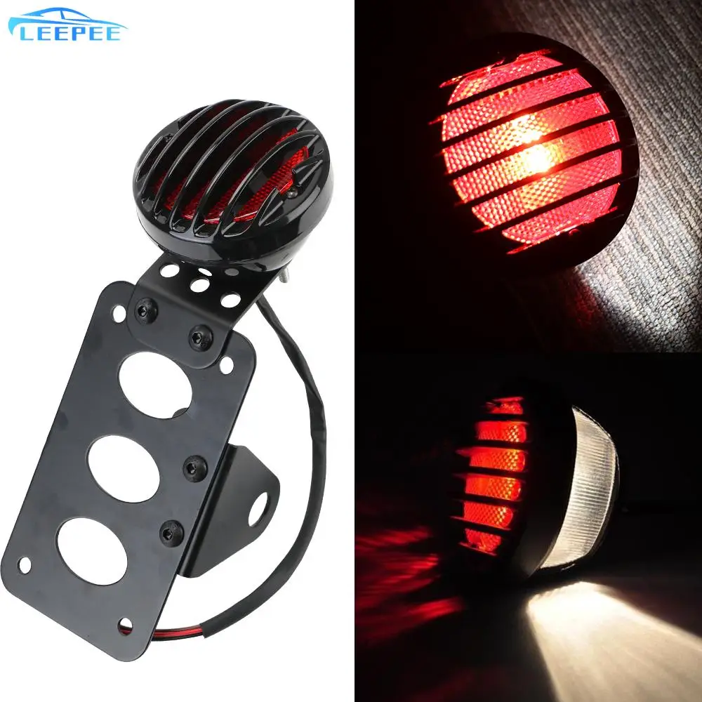 Motorcycle Side Mount Tail Light Motorbike Accessories Brake Lamp License Number Plate Bracket Rear Stop Light Universal
Motorcycle Side Mount Tail Light Motorbike Accessories Brake Lamp License Number Plate Bracket Rear Stop Light Universal