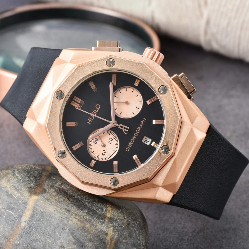 Часы мужские кварцевые с хронографом, роскошные брендовые деловые многофункциональные спортивные автоматические с календарем, датой и кал...
Часы мужские кварцевые с хронографом, роскошные брендовые деловые многофункциональные спортивные автоматические с календарем, датой и кал...