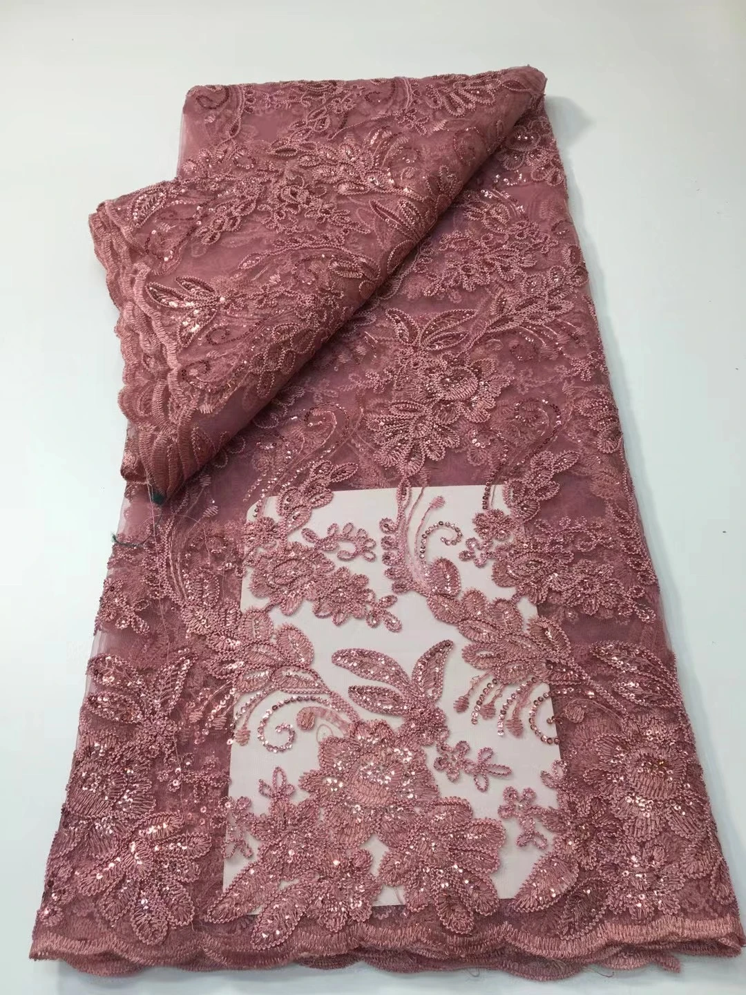 Latest African Lace Fabric 2023 High Quality Embroidery For Women Brocade Pink With Sequins Fabrics By The Meter 5 Yards Cloth
Latest African Lace Fabric 2023 High Quality Embroidery For Women Brocade Pink With Sequins Fabrics By The Meter 5 Yards Cloth