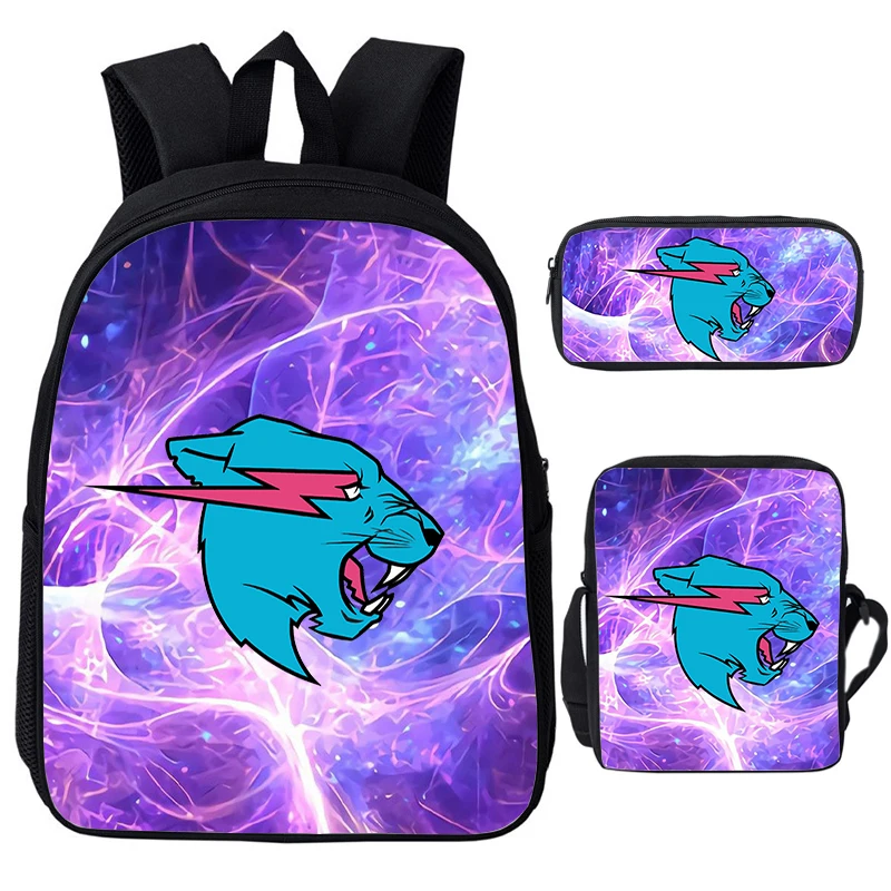 3pcs Set Mr Wolf Beast Lightning Cat Backpack School Bags for Boys Girls Children Backpacks Student Schoolbag Kids Anime Bookbag
3pcs Set Mr Wolf Beast Lightning Cat Backpack School Bags for Boys Girls Children Backpacks Student Schoolbag Kids Anime Bookbag