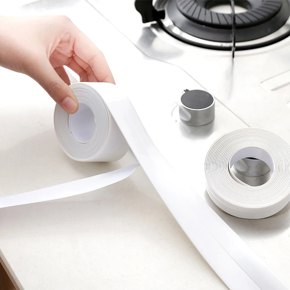 2 Rolls Bathroom Shower Sink Bath Sealing Tape Strip PVC Self Adhesive Waterproof Wall Sticker For Bathroom Kitchen Caulk Strip
2 Rolls Bathroom Shower Sink Bath Sealing Tape Strip PVC Self Adhesive Waterproof Wall Sticker For Bathroom Kitchen Caulk Strip