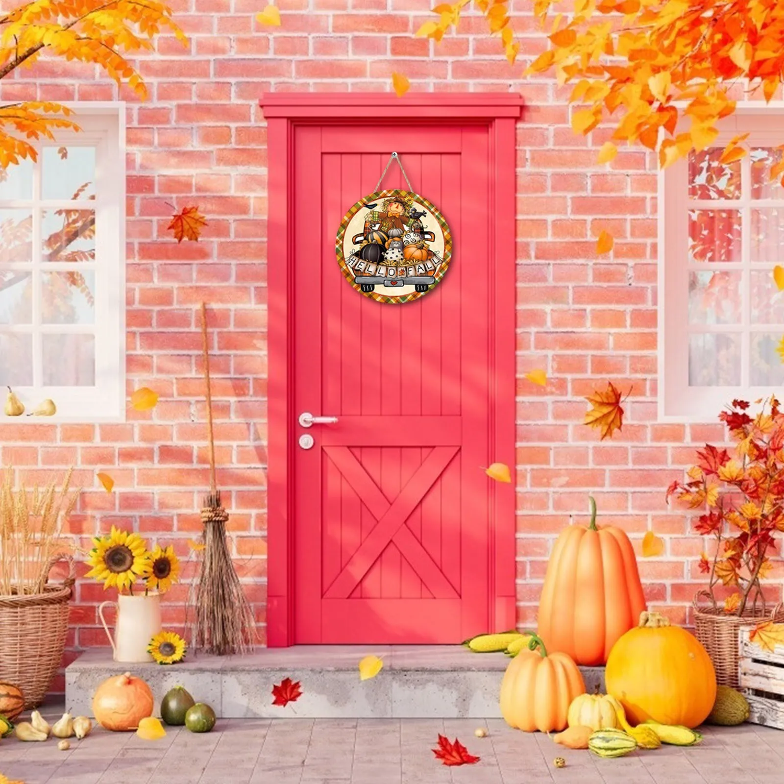 Деревянная дверная тарелка на День Благодарения, изысканный знак приветствия, дверное украшение, товары для благодарения, настольные украш...
Деревянная дверная тарелка на День Благодарения, изысканный знак приветствия, дверное украшение, товары для благодарения, настольные украш...