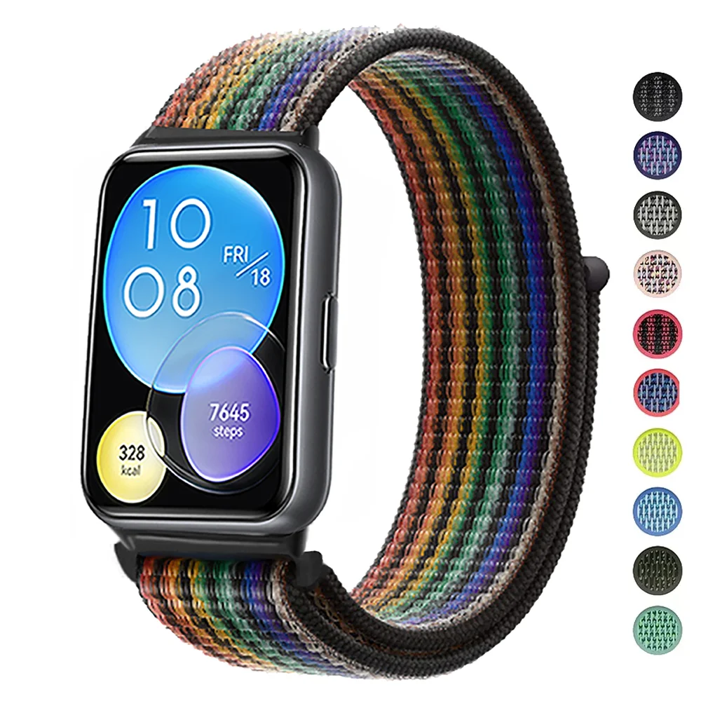 Ремешок для Huawei Watch Fit 2, сменный нейлоновый браслет для умных часов, аксессуары для часов
Ремешок для Huawei Watch Fit 2, сменный нейлоновый браслет для умных часов, аксессуары для часов