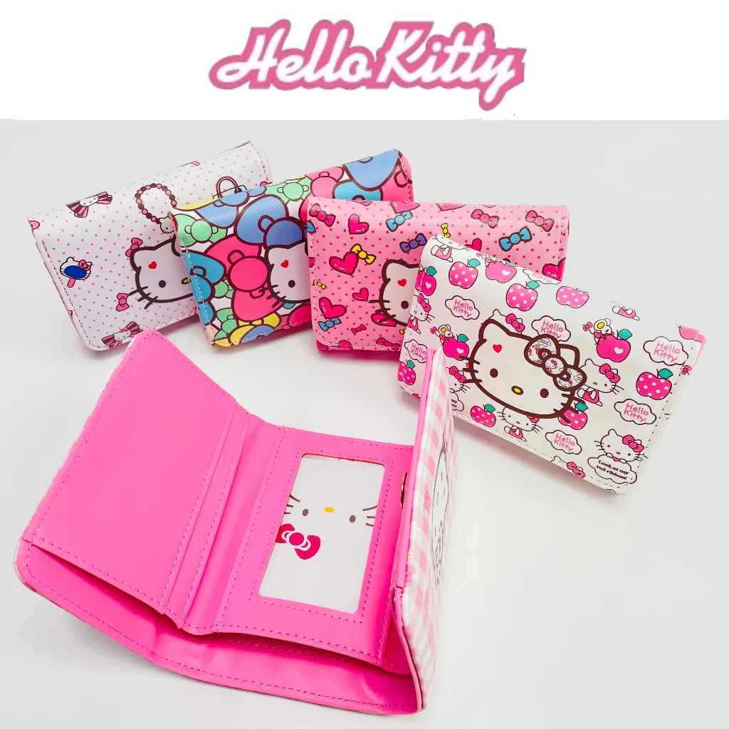 Hello Kitty Wallet New Anime Cartoon Coin Purse Sanrios Cute Girl Short Multi-Card Wallet Kawaii Small Gifts for Holiday Events
Hello Kitty Wallet New Anime Cartoon Coin Purse Sanrios Cute Girl Short Multi-Card Wallet Kawaii Small Gifts for Holiday Events