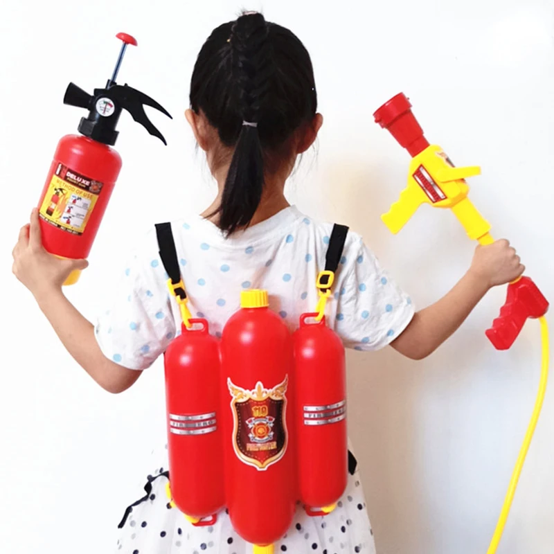 Water Gun Summer Kids Gift Fireman Backpack Nozzle Water Blasters Extinguisher Fireman Toy Children Beach Outdoor Toy
Water Gun Summer Kids Gift Fireman Backpack Nozzle Water Blasters Extinguisher Fireman Toy Children Beach Outdoor Toy