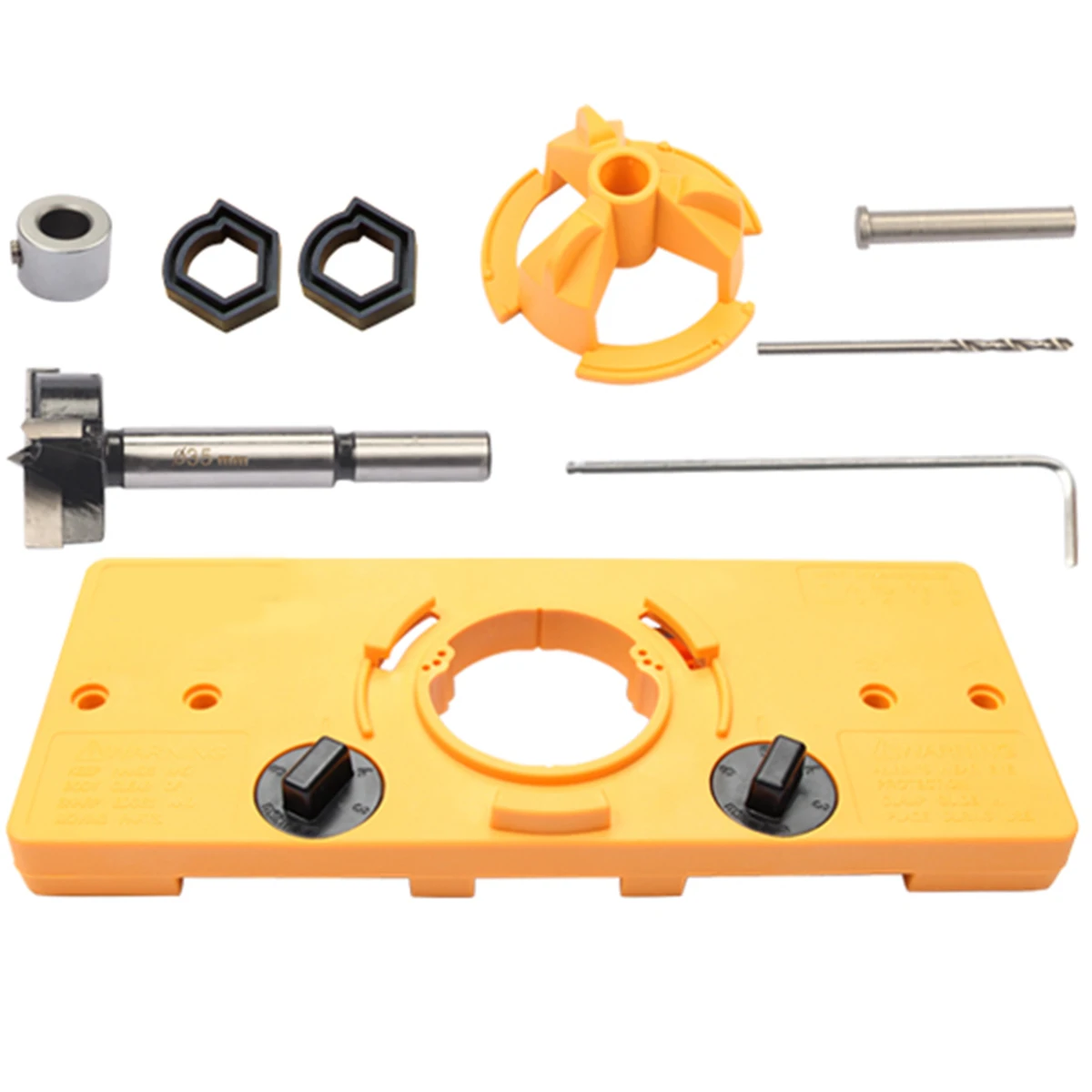 35MM Cup Style Concealed Hinge Jig Drill Guide Set Drill Locator Door Boring Hole Template & Bit 35MM Cup Style Concealed Hinge
35MM Cup Style Concealed Hinge Jig Drill Guide Set Drill Locator Door Boring Hole Template & Bit 35MM Cup Style Concealed Hinge