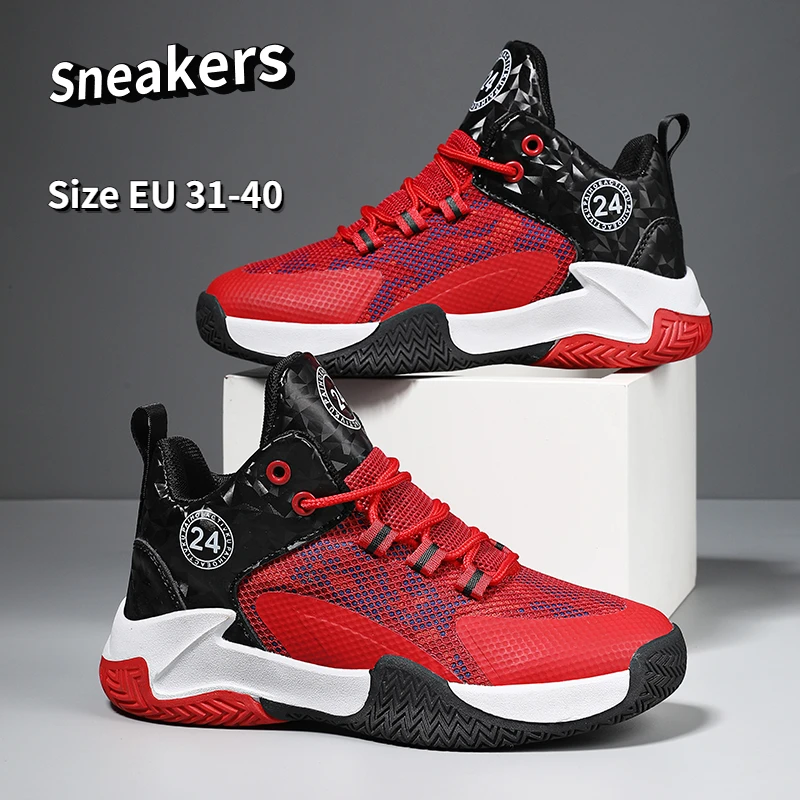 New Arrival Children Sneakers for Boys Basketball Shoes Non-slip Kids Sports Shoes Rubber Child Boy Girl Trainer Basket Enfant
New Arrival Children Sneakers for Boys Basketball Shoes Non-slip Kids Sports Shoes Rubber Child Boy Girl Trainer Basket Enfant