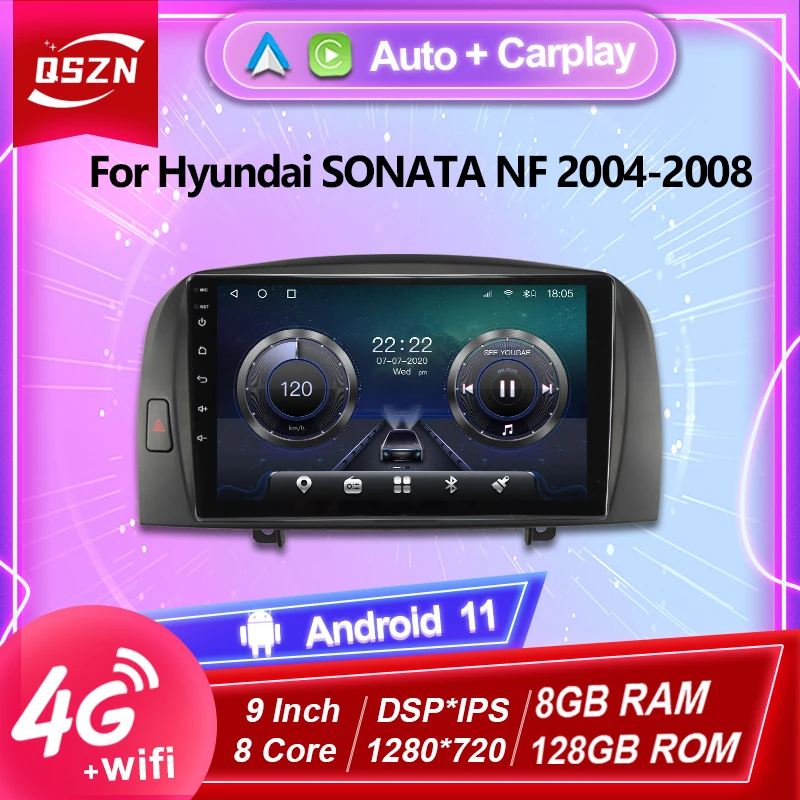 Автомобильный радиоприемник на Android 11 4G 8 ядер для Hyundai Sonata NF 2004-2008 8 + 128G GPS Carpaly Автомобильный видео DSP мультимедийный плеер GPS стерео
Автомобильный радиоприемник на Android 11 4G 8 ядер для Hyundai Sonata NF 2004-2008 8 + 128G GPS Carpaly Автомобильный видео DSP мультимедийный плеер GPS стерео