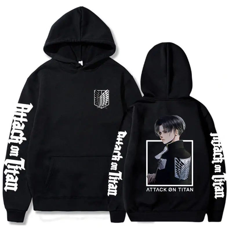 Anime Hoodie Attack on Titan Men/women Sweatshirt Pullovers Harajuku Hip Hop Streetwear Cosplay Unisex Clothes Tops
Anime Hoodie Attack on Titan Men/women Sweatshirt Pullovers Harajuku Hip Hop Streetwear Cosplay Unisex Clothes Tops