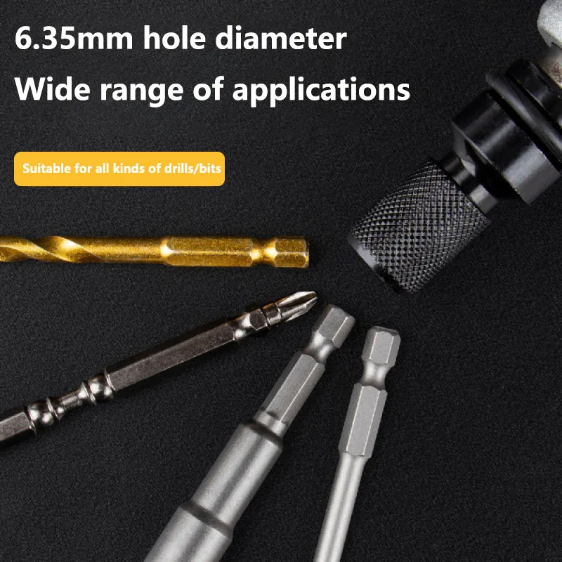 High Quality New 1/2" Drive To 1/4" Hex Drill Chuck Converter Socket Adapter for Impact Wrench Tool Parts
High Quality New 1/2" Drive To 1/4" Hex Drill Chuck Converter Socket Adapter for Impact Wrench Tool Parts