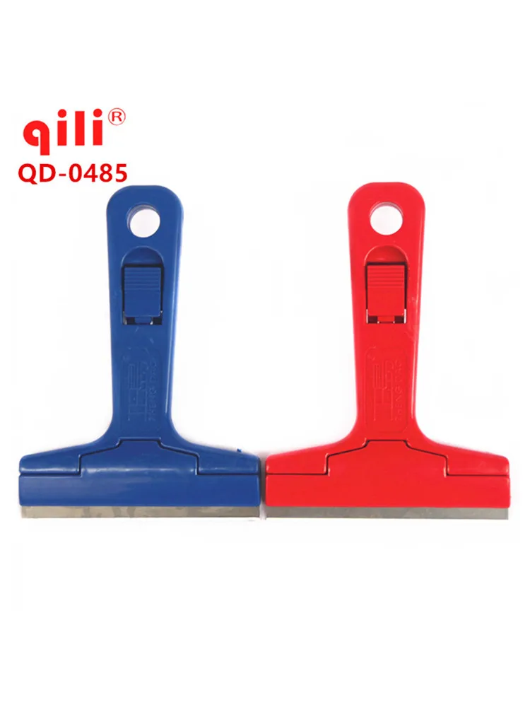 

60pcs QD-0485 Qili Car sticker tool window tint film remove scraper house gardon cleaning tools steel shovel floor Wall scraper