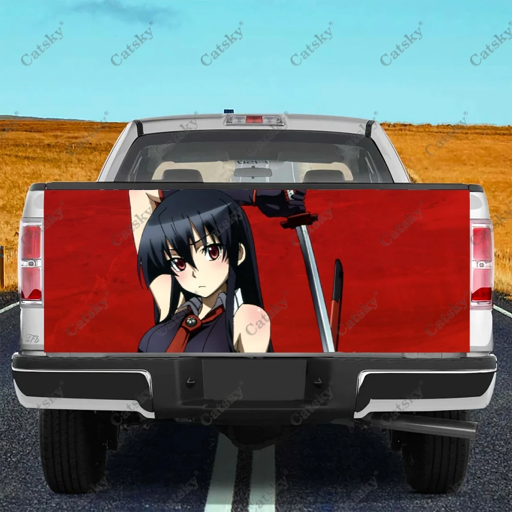 

Akame Ga Kill аниме Автомобильная наклейка для грузовика модификация заднего хвоста подходит для грузовика боль Автомобильная упаковка аксессуары наклейки