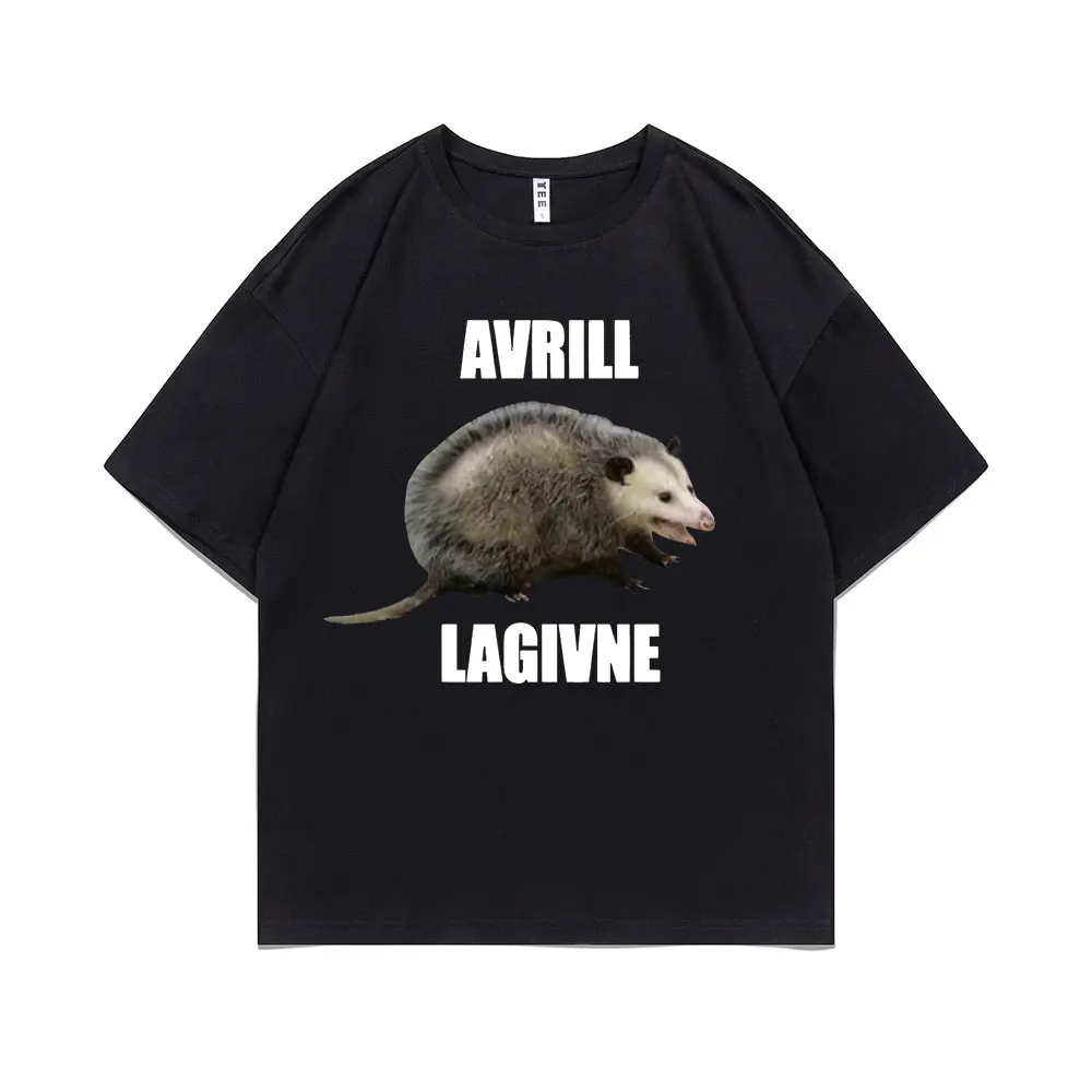 Funny Opossum Avrill Lagivne Available on 87 Products Graphic Tshirt Men Women Novelty Oversized T-shirt Harajuku Design T Shirt
Funny Opossum Avrill Lagivne Available on 87 Products Graphic Tshirt Men Women Novelty Oversized T-shirt Harajuku Design T Shirt