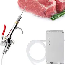 Lamb Injector Pork Steak Electric Injection Gun High Pressure Pump Sauce Spice Injection Machine Meat Processor Kitchen Tools