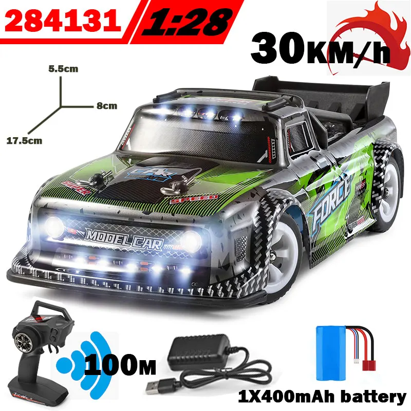 High-Speed WLtoys 284131 2.4G Racing RC Car 30KM/H Metal Chassis 4WD Electric Remote Control Drift Car Toy for Children Gift
High-Speed WLtoys 284131 2.4G Racing RC Car 30KM/H Metal Chassis 4WD Electric Remote Control Drift Car Toy for Children Gift