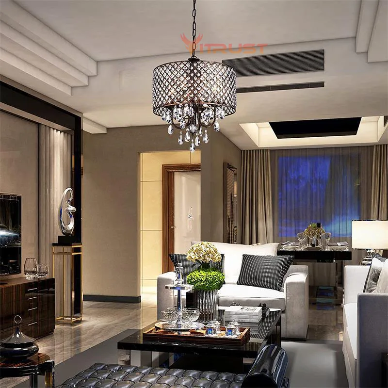 LED Crystal Chandelier Lamp Black Chrome Rust Dining Room Living Restaurant Table Cafe Shop Ceiling Hanging Chandelier 
LED Crystal Chandelier Lamp Black Chrome Rust Dining Room Living Restaurant Table Cafe Shop Ceiling Hanging Chandelier