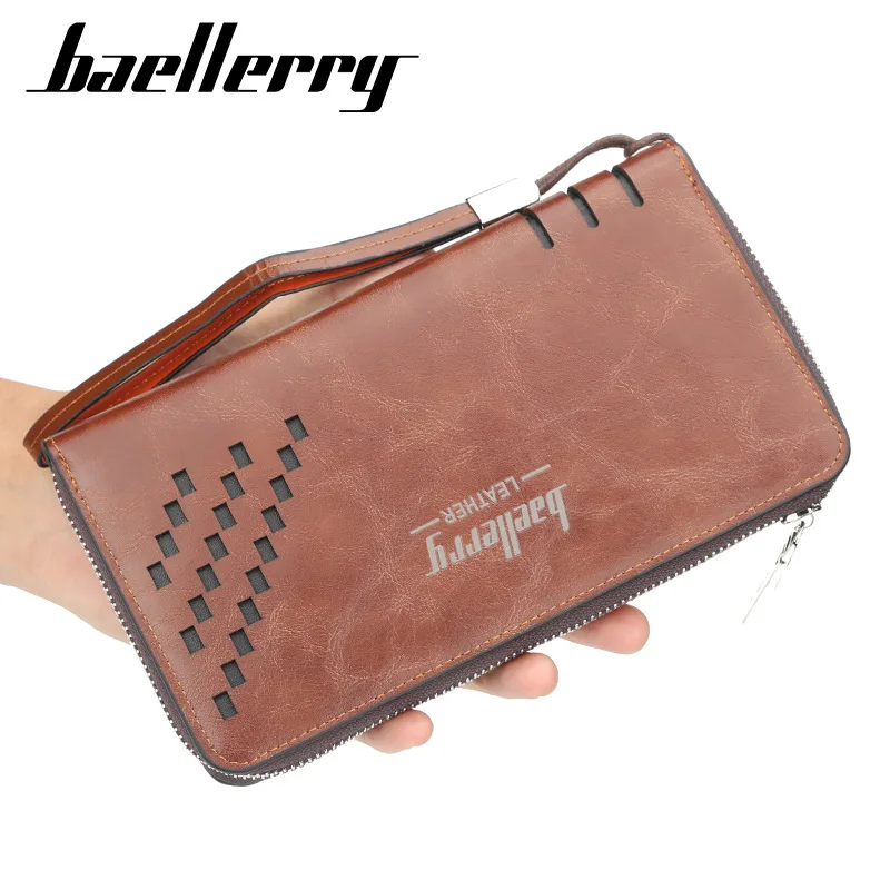 Men's Vintage PU Leather Long Wallet for Checkbook, Credit Cards, zipper clutch bag male gift
Men's Vintage PU Leather Long Wallet for Checkbook, Credit Cards, zipper clutch bag male gift