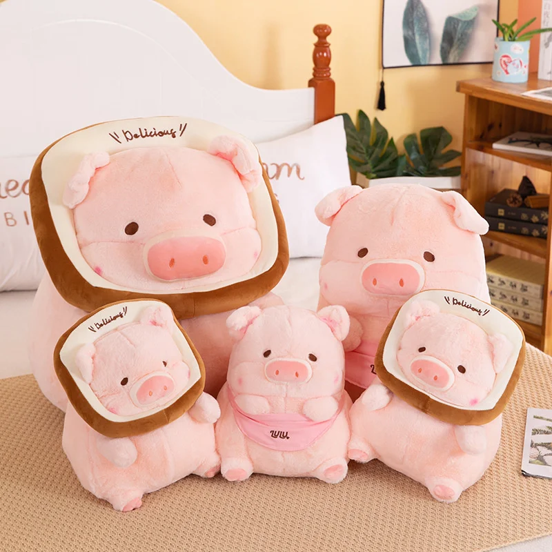 Kawaii Lulu Pig Bread Plush Toy Cute Creative Stuffed Animals Piggy Toast Doll Girl Birthday Toys Girlfriend Couple Gift
Kawaii Lulu Pig Bread Plush Toy Cute Creative Stuffed Animals Piggy Toast Doll Girl Birthday Toys Girlfriend Couple Gift