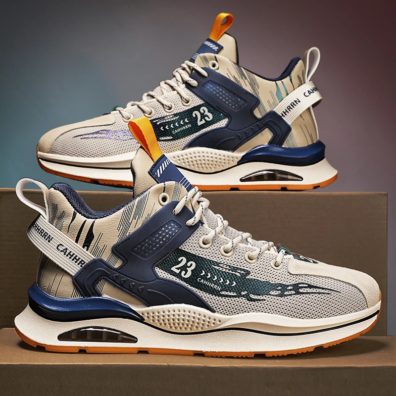 Men Shoes High Top Male Sneakers Casual Mesh Leather Platform Four Seasons Outdoor Walking Fashion Designer Luxury Tennis
Men Shoes High Top Male Sneakers Casual Mesh Leather Platform Four Seasons Outdoor Walking Fashion Designer Luxury Tennis