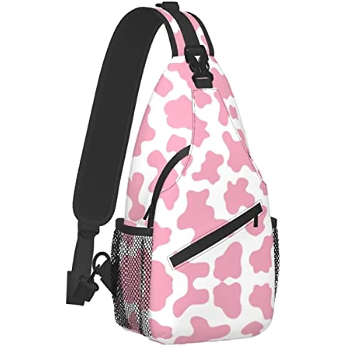 Pink Cow Print Sling Bag Crossbody Backpack Hiking Travel Daypack Chest Bag Lightweight Shoulder Bag For Women Men
Pink Cow Print Sling Bag Crossbody Backpack Hiking Travel Daypack Chest Bag Lightweight Shoulder Bag For Women Men