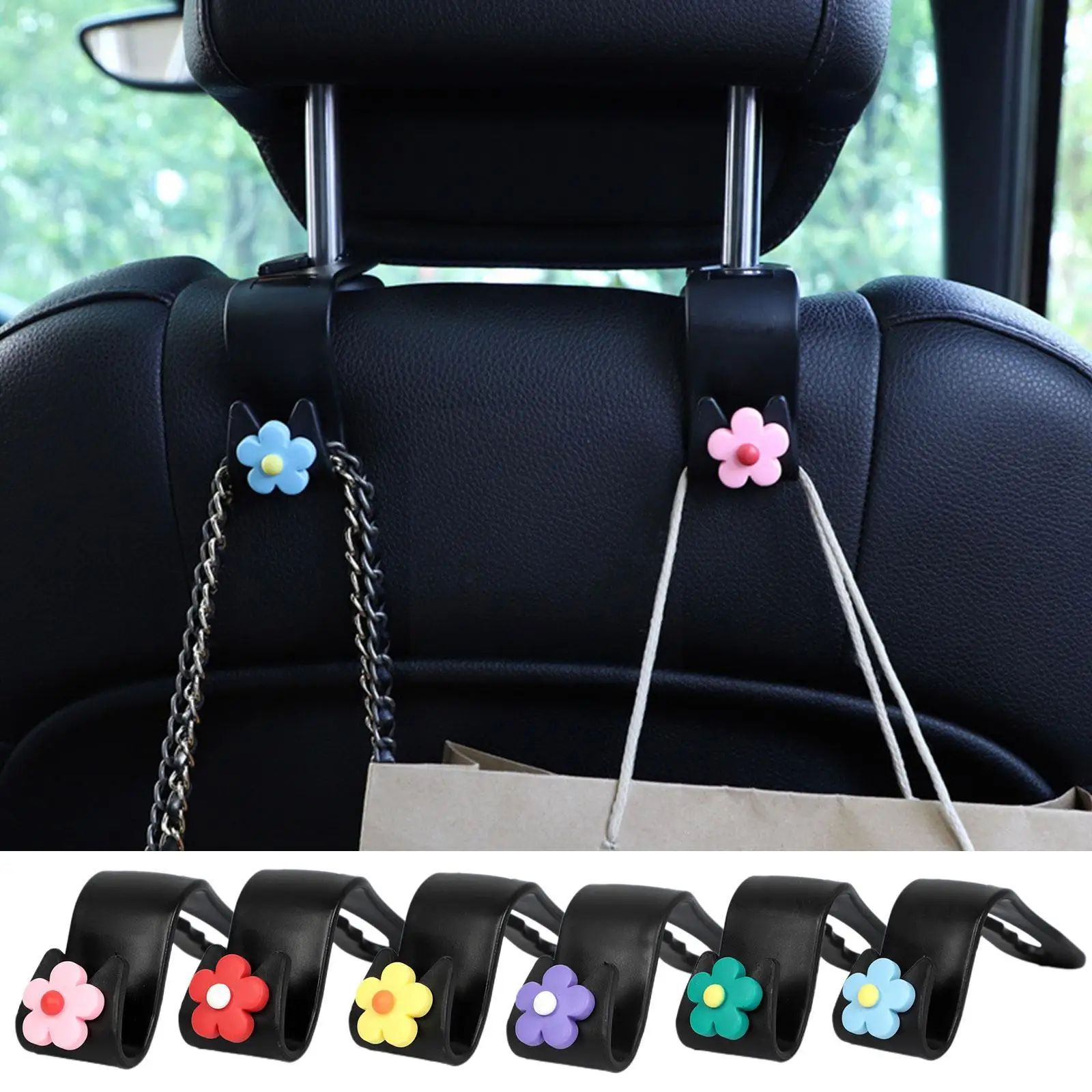 Multifunctional Daisy Flower Shape Car Hook Cute Car Back Interior Parts Hooks Auto Accessories Storage Decor J1g1
Multifunctional Daisy Flower Shape Car Hook Cute Car Back Interior Parts Hooks Auto Accessories Storage Decor J1g1