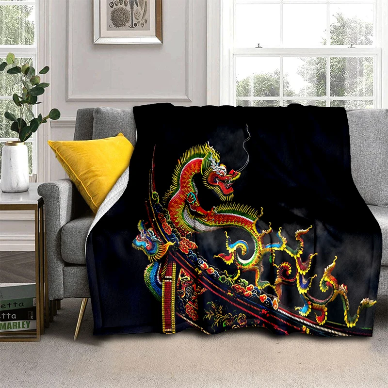 Dragon Pattern HD Printed Custom Flannel Blanket Thermal Insulation Blanket for Office and Home Travel, Fashion Gift
Dragon Pattern HD Printed Custom Flannel Blanket Thermal Insulation Blanket for Office and Home Travel, Fashion Gift