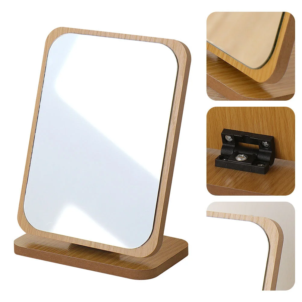 Wooden Table Desktop Vanity Mirror Makeup Supply Dresser Dressing Stylish Movable Student Folding Patio
Wooden Table Desktop Vanity Mirror Makeup Supply Dresser Dressing Stylish Movable Student Folding Patio