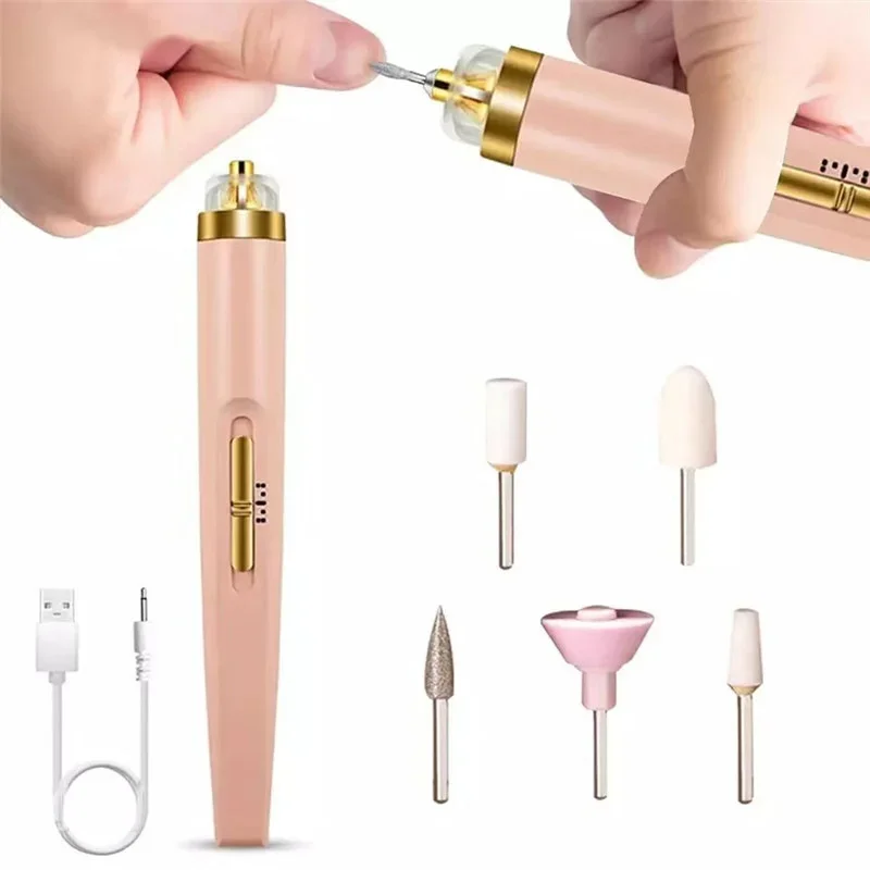 5 in 1 Electric Nail Polish Drill Machine With Light Portable Mini Electric Manicure Art Pen Tools For Gel Remover
5 in 1 Electric Nail Polish Drill Machine With Light Portable Mini Electric Manicure Art Pen Tools For Gel Remover