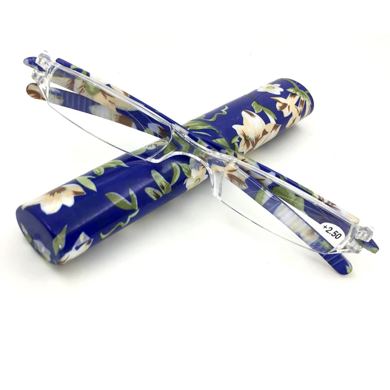 EYEEZI Mini Penholder Floral Reading Glasses Men Women +1.0 To 4.0 Vintage Presbyopic Glasses Portable Fashion Eyewear With Box
EYEEZI Mini Penholder Floral Reading Glasses Men Women +1.0 To 4.0 Vintage Presbyopic Glasses Portable Fashion Eyewear With Box