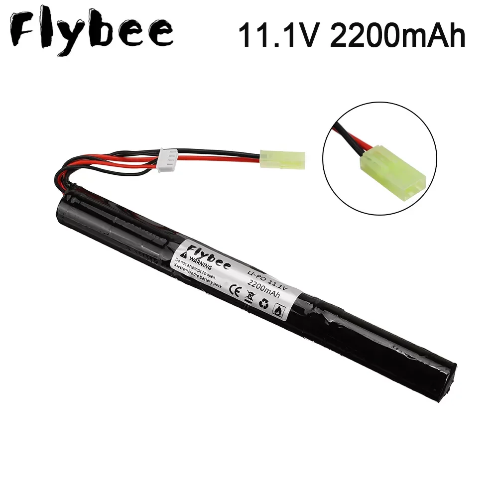 FLYBEE Power RC Lipo battery 11.1V 2200MAH 18650 40C AKKU Mini Airsoft Gun Battery RC model 40C
FLYBEE Power RC Lipo battery 11.1V 2200MAH 18650 40C AKKU Mini Airsoft Gun Battery RC model 40C