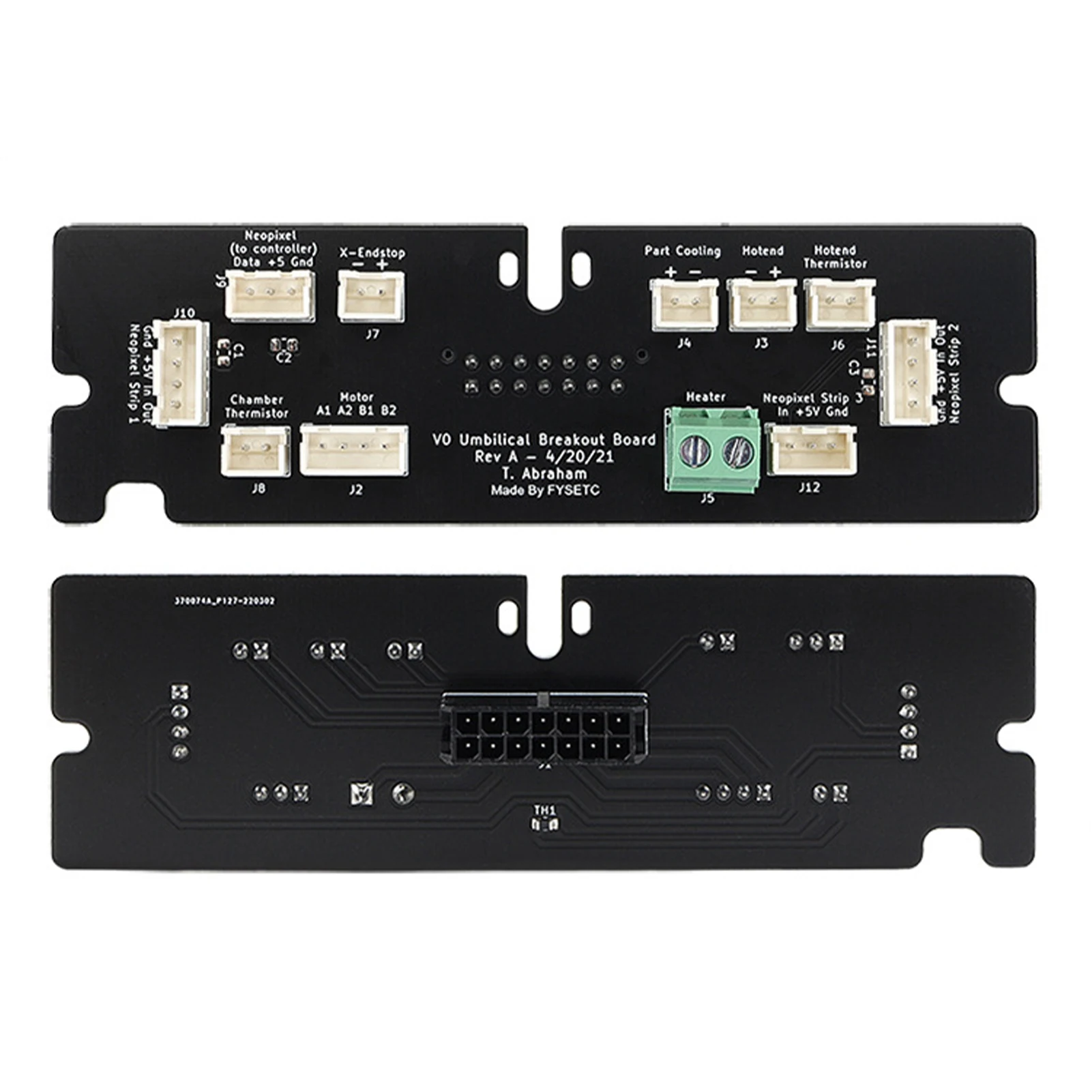 Joining Plate 3D Printer Parts Adapter Board Cable Set Stepper Motor Driver Expansion Board Tool Board For VORON V0.1/V0 Kit
Joining Plate 3D Printer Parts Adapter Board Cable Set Stepper Motor Driver Expansion Board Tool Board For VORON V0.1/V0 Kit