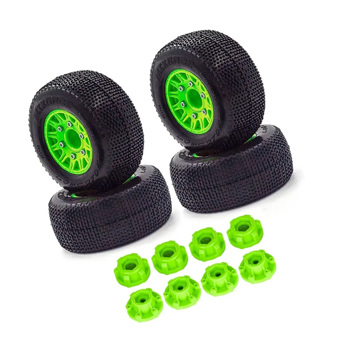 4Pcs 110Mm 1/8 1/10 Short Course Truck Tire Tyre Wheel with 12/14/17Mm Hex for Traxxas Slash Arrma SENTON VKAR RC Car,4
4Pcs 110Mm 1/8 1/10 Short Course Truck Tire Tyre Wheel with 12/14/17Mm Hex for Traxxas Slash Arrma SENTON VKAR RC Car,4