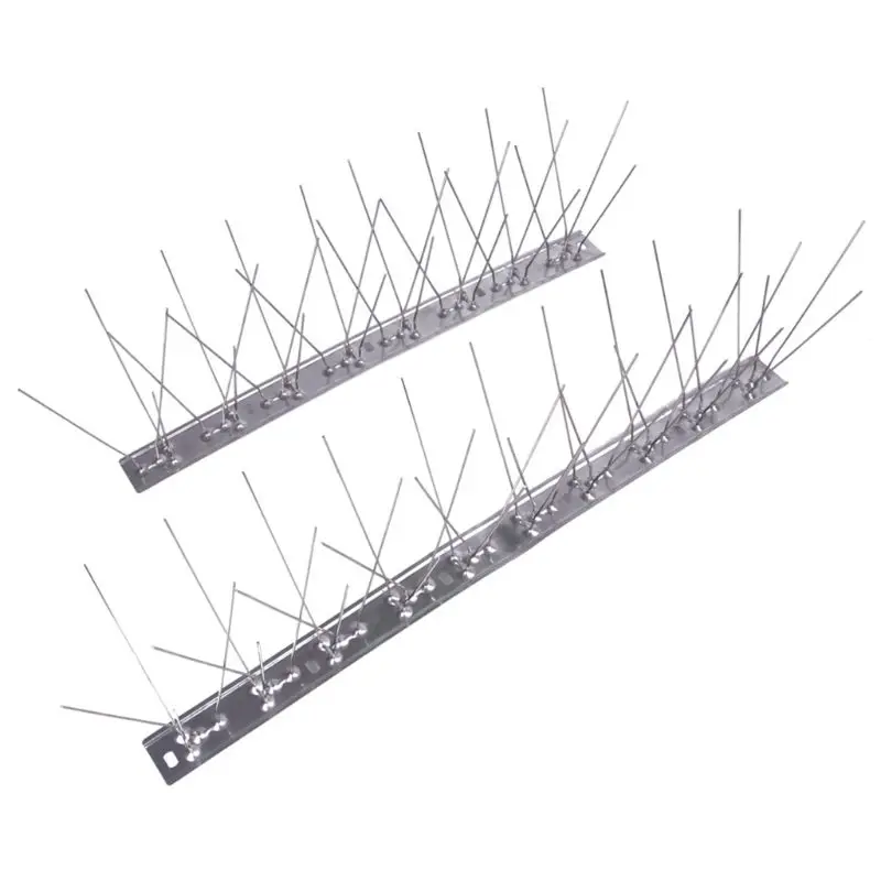 Stainless Steel Bird Spikes Eco-Friendly Anti Climb Guard Security Fence Wall Garden Intruder Repellent
Stainless Steel Bird Spikes Eco-Friendly Anti Climb Guard Security Fence Wall Garden Intruder Repellent