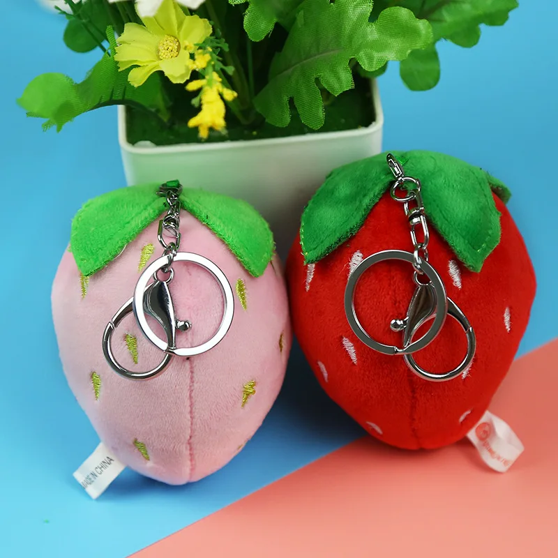 Strawberry Doll Plush Toy Bag Key Hanging Ornament Stay Cute Grab Machine Doll To Give A Gift To A Classmate's Best Friend
Strawberry Doll Plush Toy Bag Key Hanging Ornament Stay Cute Grab Machine Doll To Give A Gift To A Classmate's Best Friend