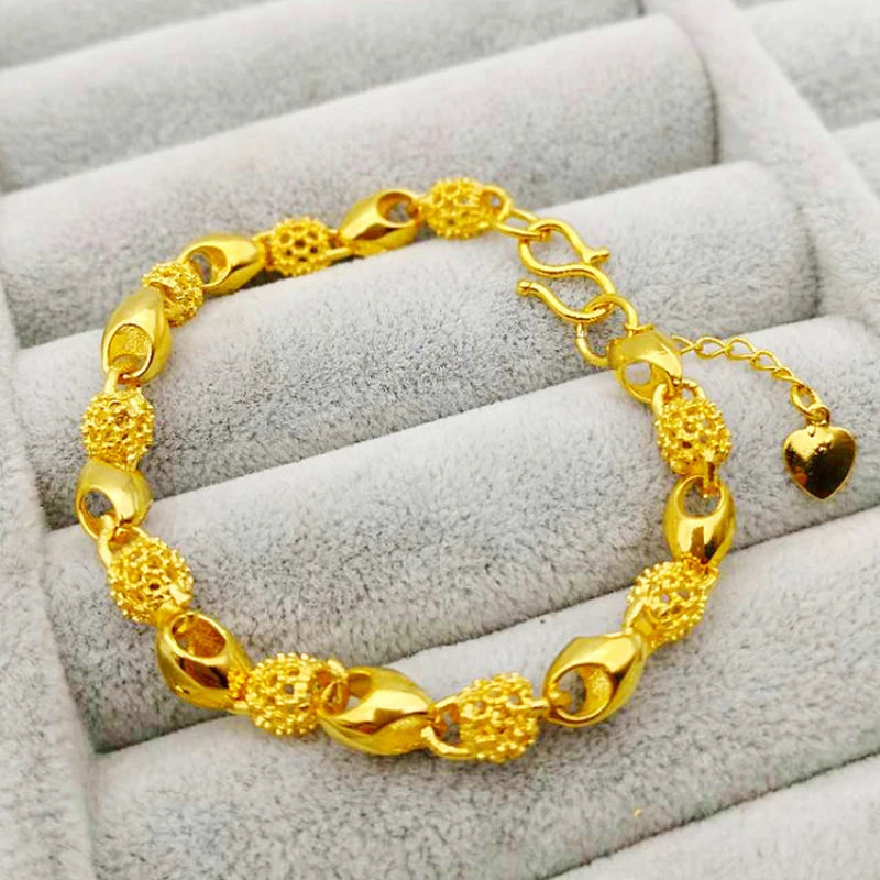 Copper electroplating gold Filled Mens Bracelet Gold Color Jewelry Bracelet For Women Men Party Gifts Wedding Fast Fashion
Copper electroplating gold Filled Mens Bracelet Gold Color Jewelry Bracelet For Women Men Party Gifts Wedding Fast Fashion