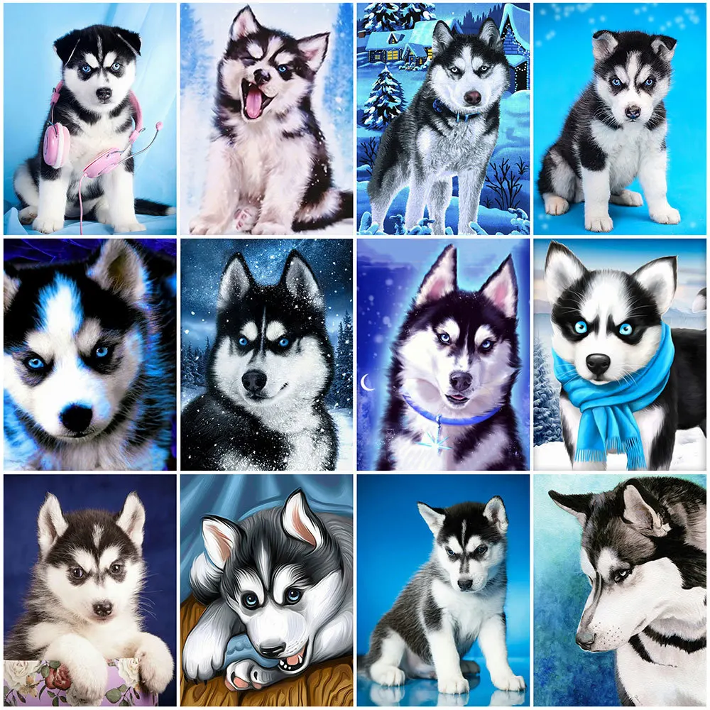 5D DIY Diamond Dog Diamond Painting Animal Embroidery Husky Cross Stitch Set Picture Rhinestone Handmade Hobby Mosaic
5D DIY Diamond Dog Diamond Painting Animal Embroidery Husky Cross Stitch Set Picture Rhinestone Handmade Hobby Mosaic